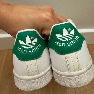 Adidas Stan Smith Shoes - White and Green